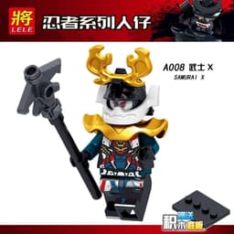 [IN LƯNG][2 Mặt]Đồ Chơi Lắp Ghép Nhân Vật Ninjago Phần 8-Minifigures Ninjago Seasson 8 7