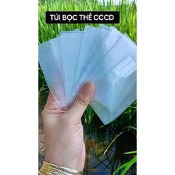 Combo 10-20 Bọc Chống Xước Chip CCCD Căn Cước, Bảo Vệ CMND, ATM Trong Suốt TH666 6
