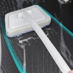 Bàn Chải Đa Năng Nhà Tắm Tay Cầm Dài - Cọ Sàn, Vệ Sinh Bồn Tắm, Đường Ray Cửa & Góc Khuất 2