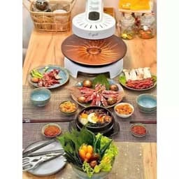 Bếp nướng quay tròn, không mùi, không khói Easy Grill ĐỨC - Bản điện tử 3