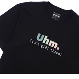 Áo Thun In Chữ Uhm Lười Giải Thích Câu Nói Hài Hước Vui Nhộn Tặng Cho Bạn Bè Nam Nữ Form Oversize 7