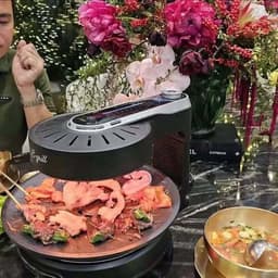 Bếp nướng quay tròn, không mùi, không khói Easy Grill ĐỨC - Bản điện tử 2