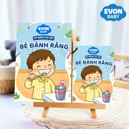 Thẻ Flash EVON BABY dạy bé tập nói - BÉ TẬP ĐÁNH RĂNG 7
