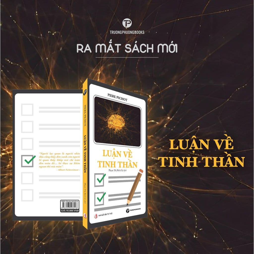 Sách - Luận về tinh thần (Tác giả Piere Pichot)
