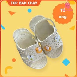Dép Tổ Ong Có Quai Chun Cho Bé Dưới 2 Tuổi Dành Cho Bé Tập Đi Siêu Nhẹ Siêu Sticker Ngẫu Nhiên Bonnshop 4