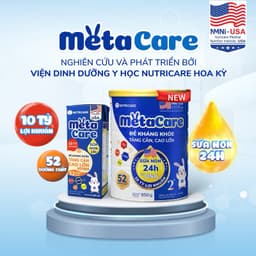 (Date mới) Sữa Bột MetaCare Xanh - Bé Tăng Cân Khoẻ Mạnh, Tăng Cường Đề Kháng, Phát Triển Chiều Cao 3