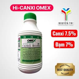 Phân Bón Lá Canxi OMEX CALMAX HICANXI 500ml – Chống Thối Trái, Nứt Trái, Cứng Trái 1