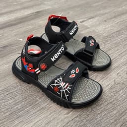 Giày Sandal trẻ em siêu nhân nhện bé trai VNXK KENTO kháng khuẩn cao cấp Đế Thể thao Chống Trơn 831 7
