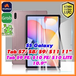 Kính CL MTB Samsung Tab S10 Lite/ S10 FE/ S9 FE 10.9" / S9/ S8/ S7 11" Cường Lực Mài Cạnh 2.5D 9H 1
