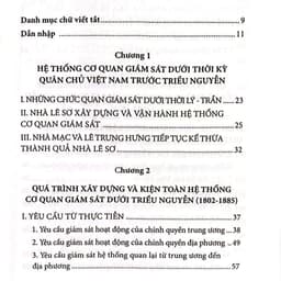 Sách - Hệ thống cơ quan giám sát triều Nguyễn (1802-1885): Từ thiết chế, định chế đến thực tiễn 2
