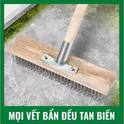 [ Chổi Chà Rêu 30cm  ] Chổi sắt cọ rửa đa năng, loại 30cm, cọ rong rêu, vệ sinh nhà cửa sân vườn, đa năng . PA SHOP 2010 4