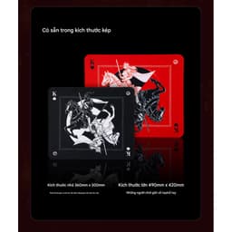 Lót chuột Mousepad Gaming ATK War Rider cho Game FPS CS2, Valorant, PUBG ( HD Gear Store) 5