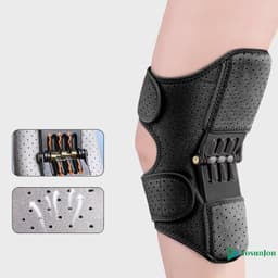 Nẹp hỗ trợ khớp đầu gối YosunJon mới với lò xo điều chỉnh, chống trượt và thoáng khí. 9
