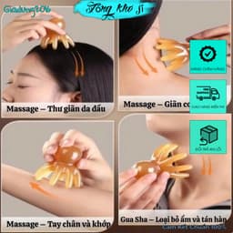 Cây massage da đầu hình bạch tuộc giúp thư giãn 🌏FREE SHIP🌎 kích thích tuần hoàn máu  - giadung2016 9