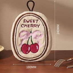 Khăn lau tay cotton bông siêu mềm mịn, Thiết kế hình dáng dễ thương - khăn lau tay Sweet Land 5