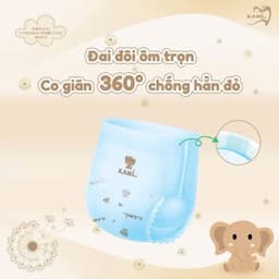 (TRỢ GIÁ )COMBO 2 BỊCH Tã Bỉm KAMI Organic Thấm Hút 1000ml- Siêu mỏng- Mềm mại  NB70/S70/Md70/M56/L50/XL50/XXL50/3XL50 6