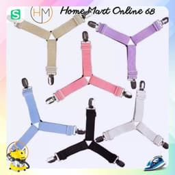 HM66563 Bộ 4 Kẹp giữ cố định Ga Giường Drap Chống Xê Dịch HM68 1