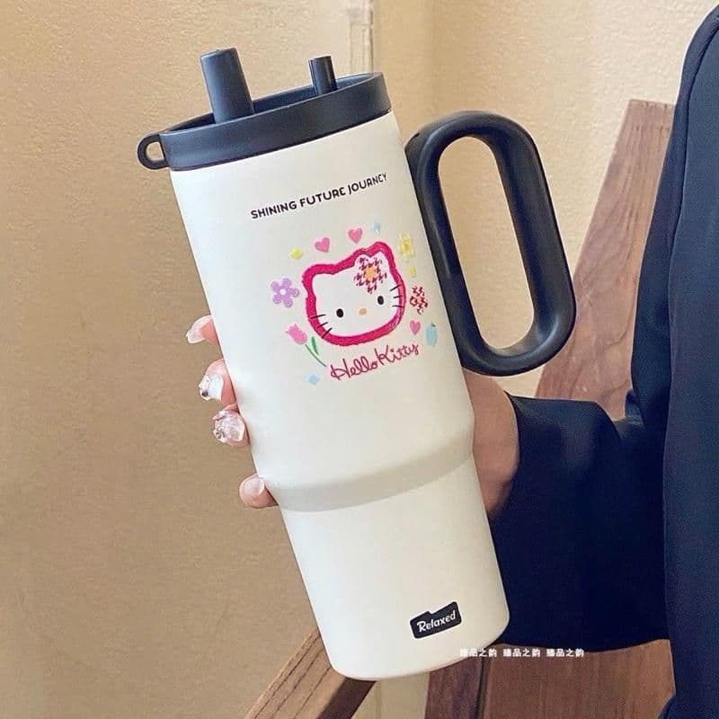 BÌNH GIỮ NHIỆT SIÊU XINH – ĐỐN TIM MỌI ÁNH NHÌN   Hình Hello Kitty ngọt ngào, màu sắc nhẹ nhàng apin
