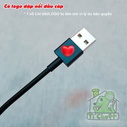 [Ngắn 20cm-Có MFi] Cáp USB Li Ning [B].[E].[A].[T].[S] Tiện Lợi Cho Pin Sạc Dự Phòng- Dây Siêu Bền Bóc Từ Loa/ Tai Nghe 4