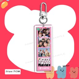 4 Photobooth Kpop CORTIS Keychain Acrylic SEONGHYEON KEONHO JUHOON JAMES MARTIN Accessories Key Ring Fun Merch 9