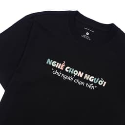 Áo Thun Nghề Chọn Người Chứ Người Chọn Tiền, Áo Công Sở Công Việc Làm Hài Hước Độc Đáo Cho Nam Nữ. 100% Cotton, 2 Chiều. 2