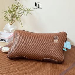 Gối Mây Đan Lạnh Thoáng Khí Nhập Khẩu Kích Thước 35x55cm 1