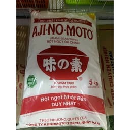 CHÍNH HÃNG FULL VAT nguyên thùng 4 gói Bột Ngọt Ajinomoto Hạt Nhỏ 5kg/Gói 1