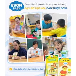 Thẻ Flash EVON BABY dạy bé tập nói - BÉ TẬP ĐÁNH RĂNG 8