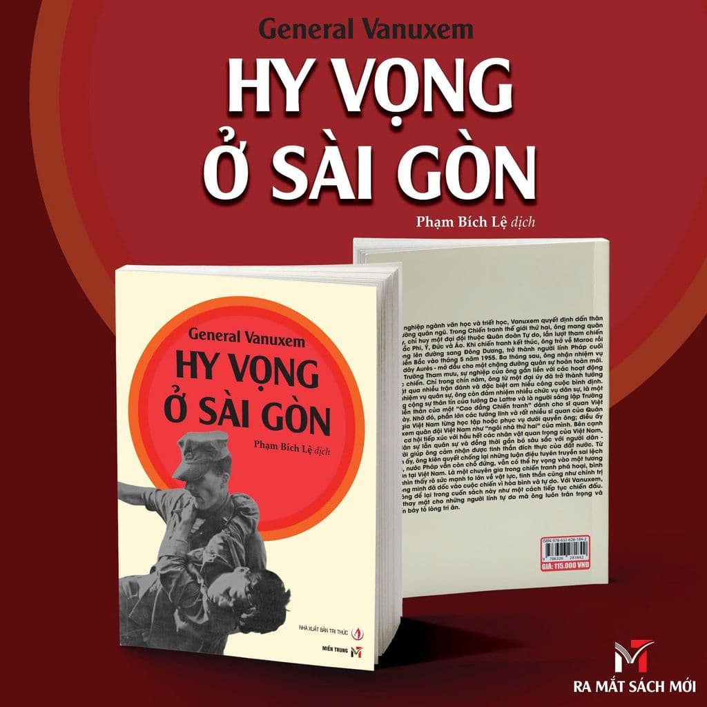 Sách - Hy vọng ở Sài Gòn (General Vanuxem / Phạm Bích Lệ dịch)