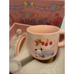 Cốc Sứ Có Nắp Kèm Thìa Pochacco Siêu Đáng Yêu ( Có Hộp Xinh Tặng Sinh Nhật ) em.shoppp 7