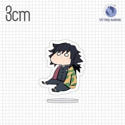 Mô hình, móc khóa KIMETSU NO YAIBA ver MẮT TRÒN Standee 3cm 5cm, làm quà tặng bạn bè, trang trí góc học tập, Treo balo 9