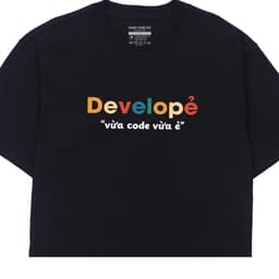 Áo Thun Developer Lập Trình Viên Điên Nghền Nghiệp Công Việc Công Sở Văn Phòng Câu Nói Hài Hước 2