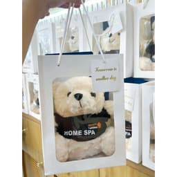 COMBO SỈ TẶNG THIỆP CÀI -10/20/50 TÚI GIẤY ĐỰNG HOA 1 MẶT KÍNH 25X35X15CM – SET TÚI QUÀ CAO CẤP 6