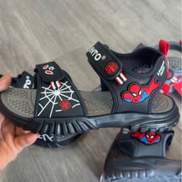 Giày Sandal trẻ em siêu nhân nhện bé trai VNXK KENTO kháng khuẩn cao cấp Đế Thể thao Chống Trơn 831 2