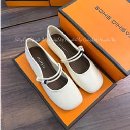 Giày Bệt Nữ 𝙔𝙐𝙇𝙄𝙉𝘼 Da Mềm Cao Cấp Quai Ngọc Hàng Cao Cấp hot - Lt51 7