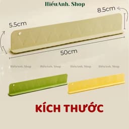 Tấm chắn nước silicon dùng cho bồn rửa bát bàn bếp ngăn bắn nước dầu mỡ vệ sinh sạch sẽ - hieuanh1688 8