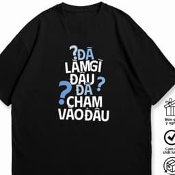 Áo Đã Làm Gì Đâu Đã Chạm Vào Đâu Câu Nói Hài Hước Meme Vịt Cute Cho Nam Nữ 100% Cotton Form Oversize 3