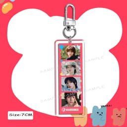 4 Photobooth Kpop CORTIS Keychain Acrylic SEONGHYEON KEONHO JUHOON JAMES MARTIN Accessories Key Ring Fun Merch 5