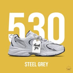 Giày Thể Thao 530 White Silver Navy Màu Trắng Bạc Clever Man Store 1