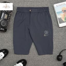 Quần Short Kaki PK-MEN ,Quần Lưng Thun Cạp Khuy,Vải  Co Dãn Rất Phù Hợp Khi Đi Chơi Và Choi Thể Thao 4
