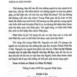 Sách - Thích Ca Mâu Ni Phật - Tinh Vân Đại Sư 3