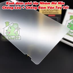 [Nhám Chống Vân Tay] Kính CL Máy Game Nintendo Switch 6.2" Cường Lực Matte Mờ 9H Chống Chói 6