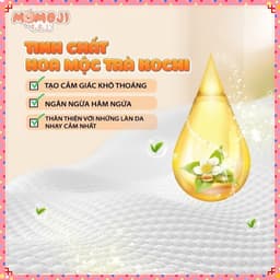 COMBO 2 Bỉm Quần/Dán MOMOJI EXTRA SOFT Siêu mỏng,mềm mại,chống tràn, siêu thấm 4