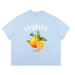 Áo Thun Local Brand VEQISTU "Quýt Làm Cam Chịu", Áo Thun Boxy Form Rộng Unisex Nam Nữ 250Gsm Cotton 7
