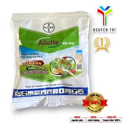 Thuốc Trừ Bệnh Aliette 800WG Bayer - Lưu Dẫn Hai Chiều, Đặc Trị Thối Rễ, Xì Mủ (Gói 100g) 1