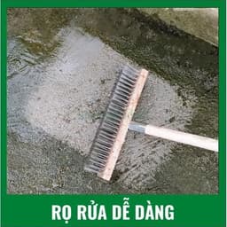 [ Chổi Chà Rêu 30cm  ] Chổi sắt cọ rửa đa năng, loại 30cm, cọ rong rêu, vệ sinh nhà cửa sân vườn, đa năng . PA SHOP 2010 6