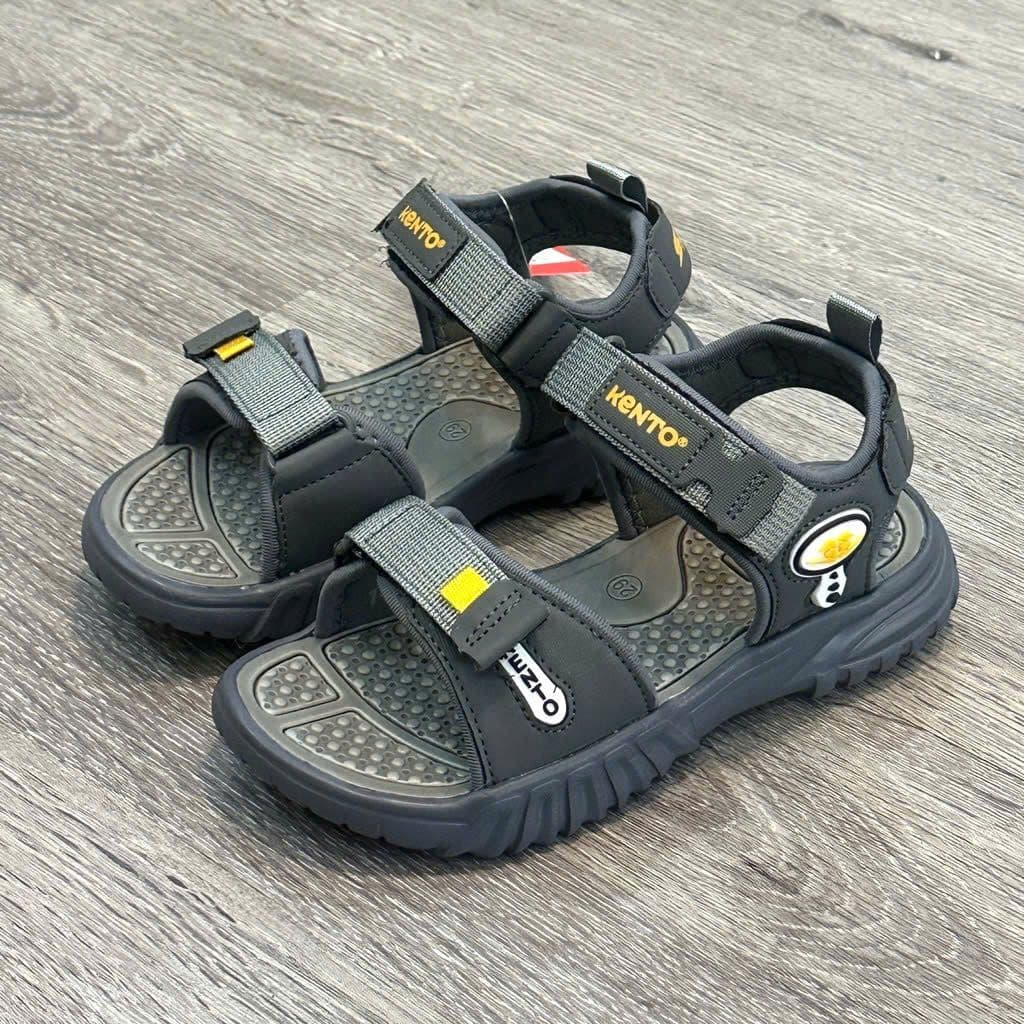 Giày Sandal trẻ em dép quai hậu bé trai VNXK KENTO cao cấp 1 - 15 tuổi  Đế Chống Trơn  KE3638