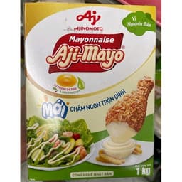 CHÍNH HÃNG FULL VAT Xốt Mayonnaise Aji-mayo Vị Nguyên Bản Hộp 1 KG 2