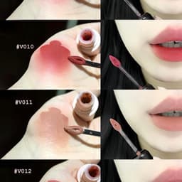 Son Kem Bùn Mooekiss Nhung Mờ Vỏ Hồng Đen Velvet Lip Mud Mịn Môi 3g DOLLYDOLLY COSMETICS 5