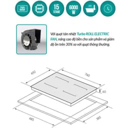 Bếp từ GrandX GX IP789LUX Mới nhất hãng, GX 789lux hàng nhập khẩu. 2